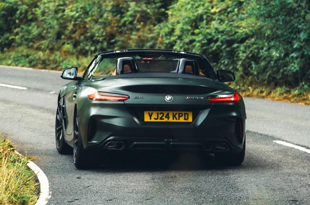 BMW Z4 rear cornering