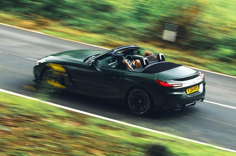 BMW Z4 rear left driving