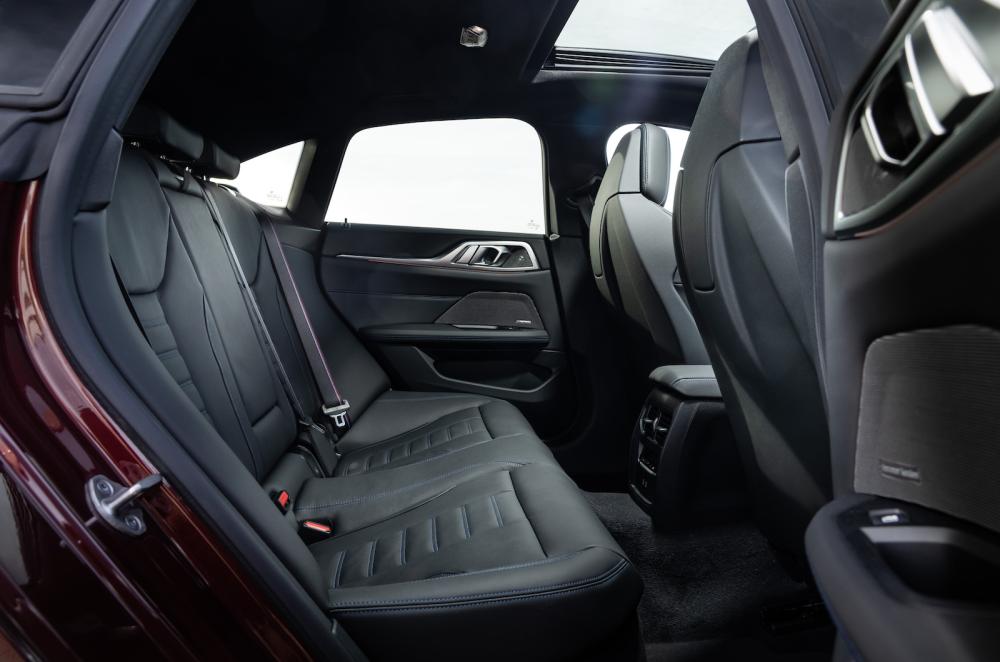 Used BMW 4 Series Gran Coupé 2021-present interior rear seats