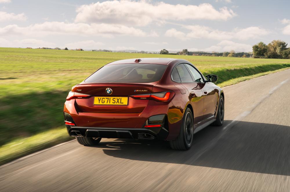 Used BMW 4 Series Gran Coupé 2021-present rear right tracking