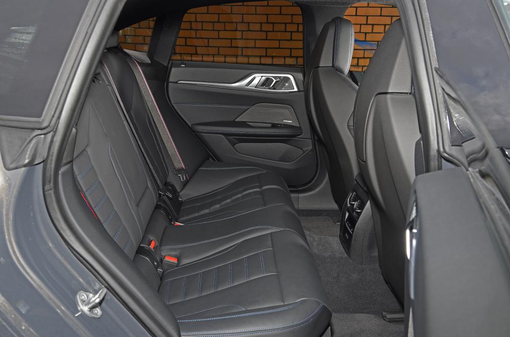 Used BMW i4 2021-present interior back seats