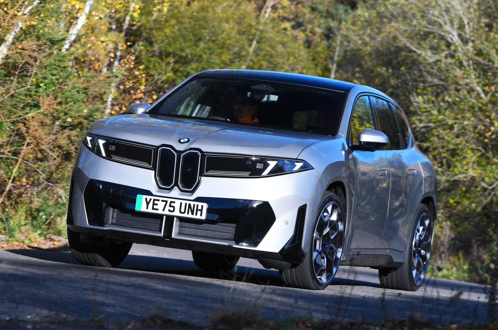 BMW iX3 front cornering