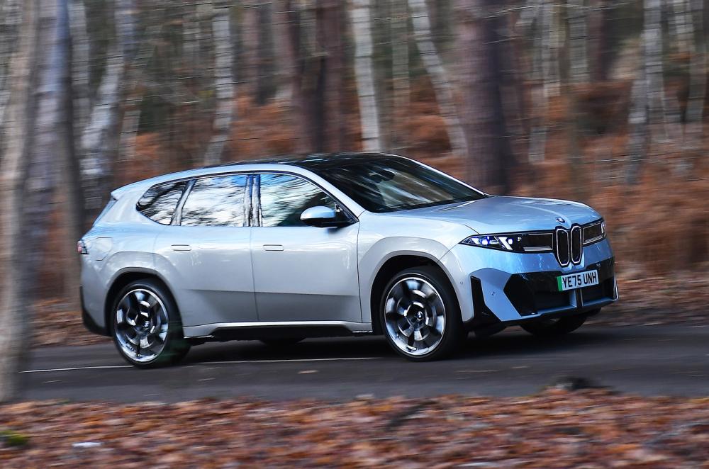 BMW iX3 front driving