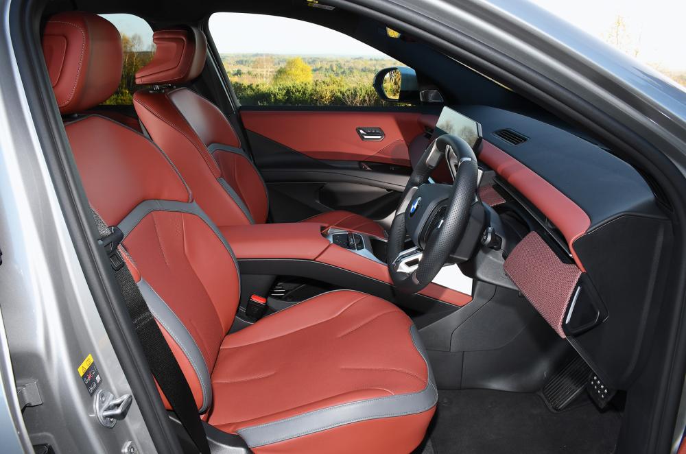 BMW iX3 front seats