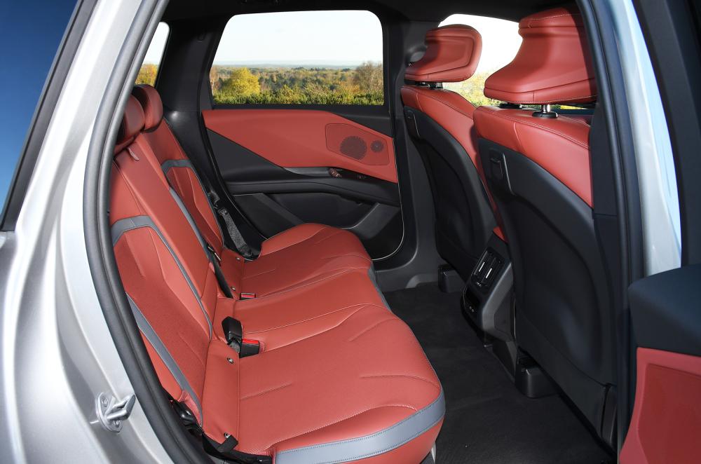 BMW iX3 rear seats