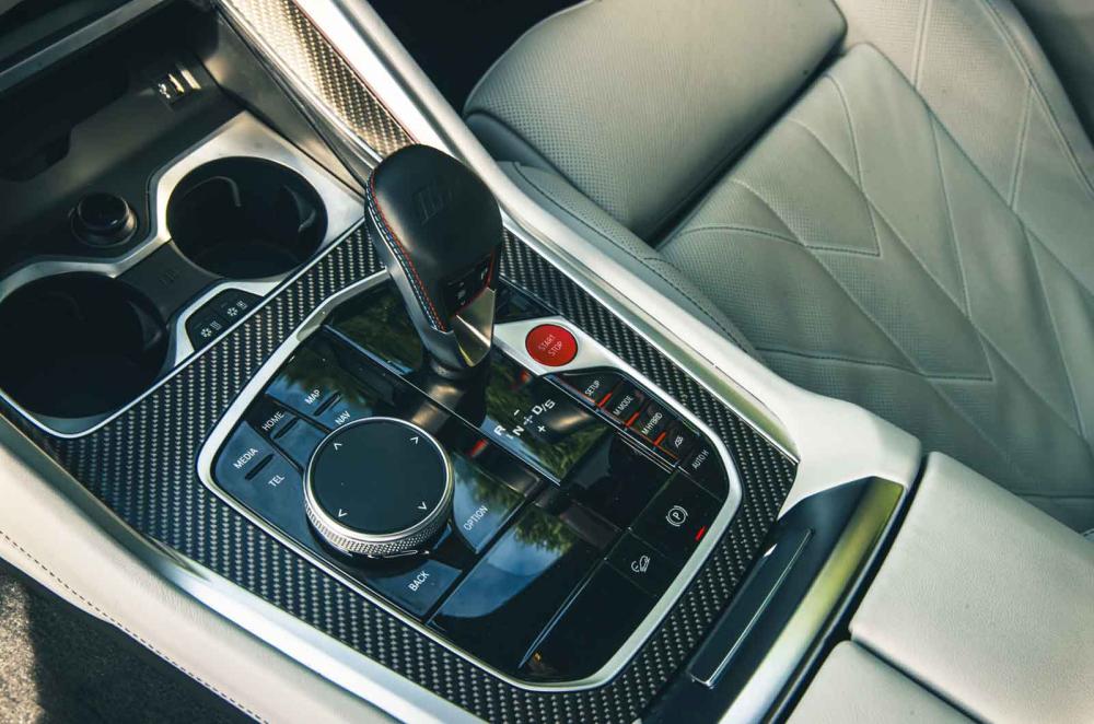 BMW XM centre console