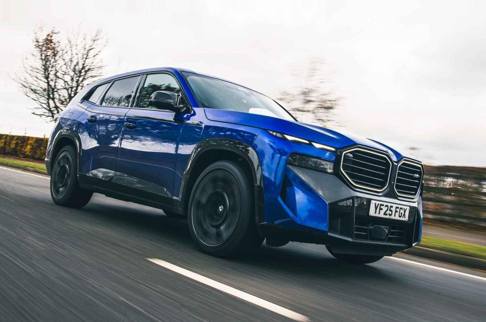 BMW XM front driving