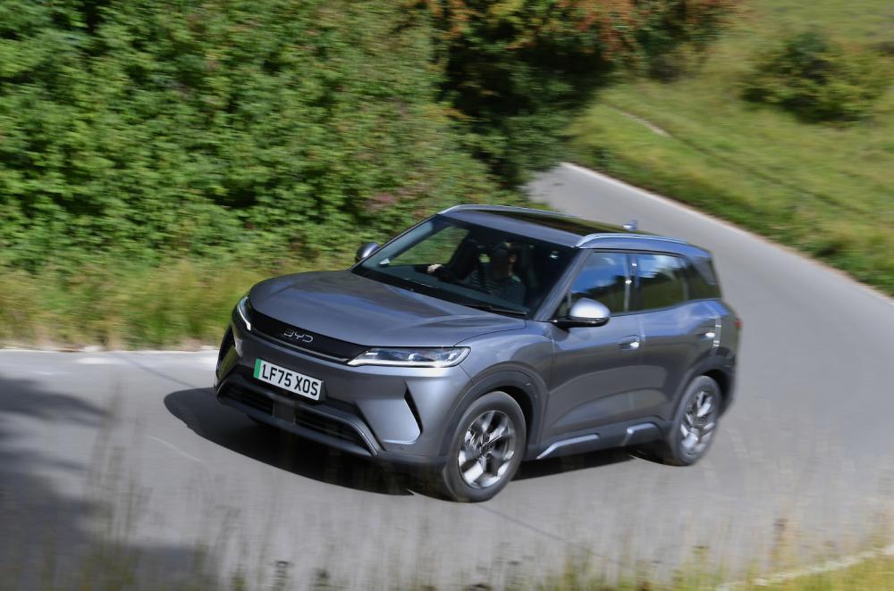 BYD Atto 2 front cornering