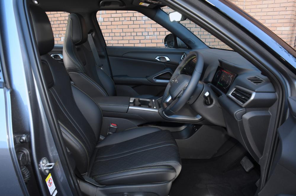 BYD Atto 2 front seats