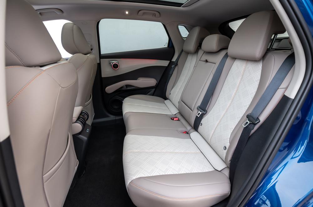 BYD Atto 3 Evo rear seats