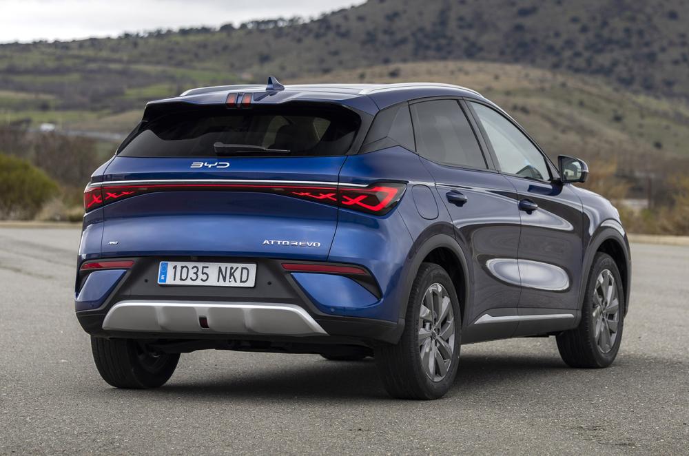 BYD Atto 3 Evo static rear right