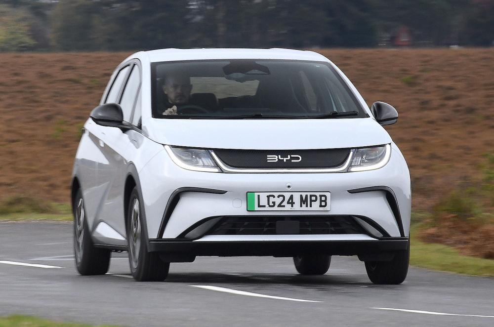 BYD Dolphin front cornering