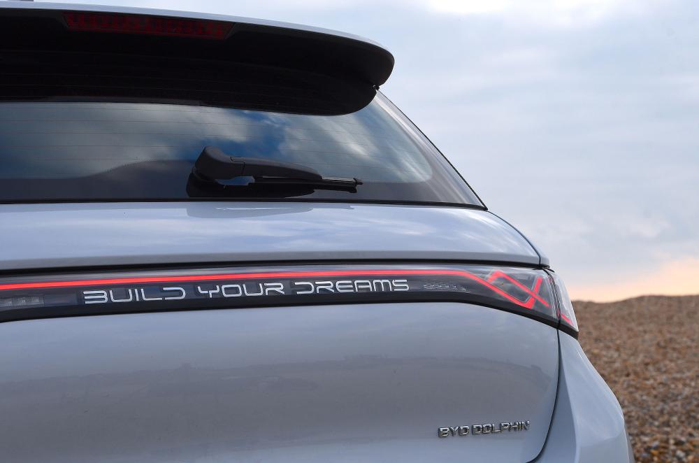 BYD Dolphin rear badge