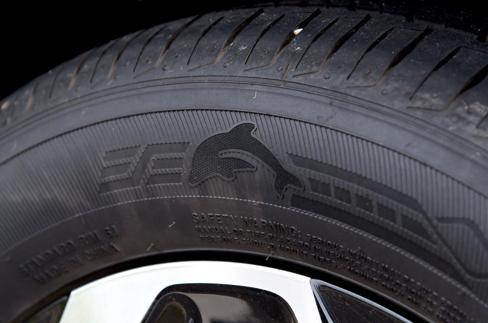 BYD Dolphin tyre detail