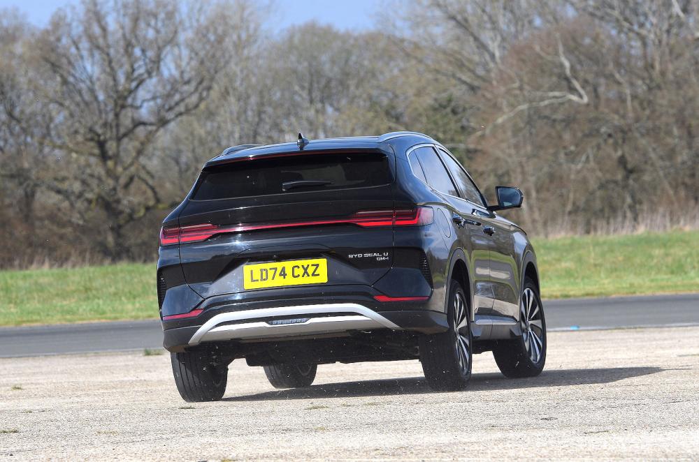 BYD Seal U rear cornering