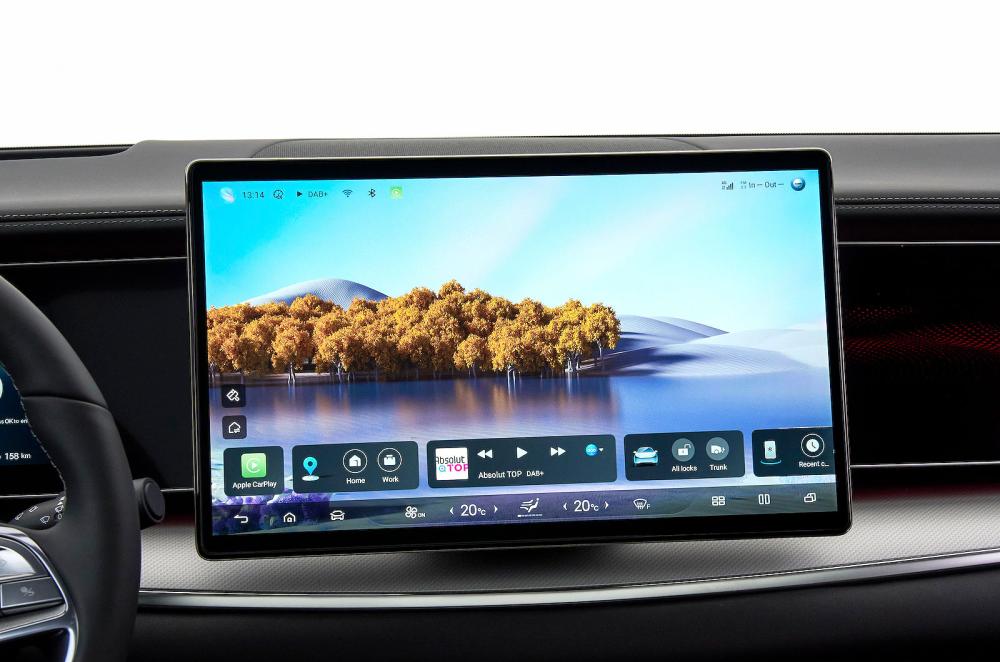 BYD Sealion 7 infotainment touchscreen