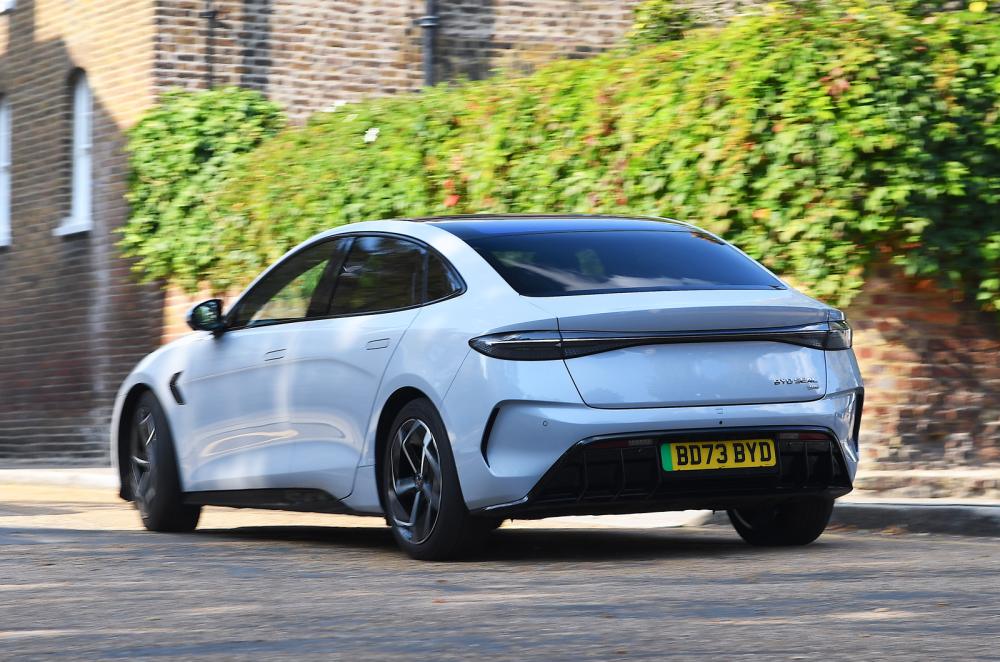 BYD Seal rear driving