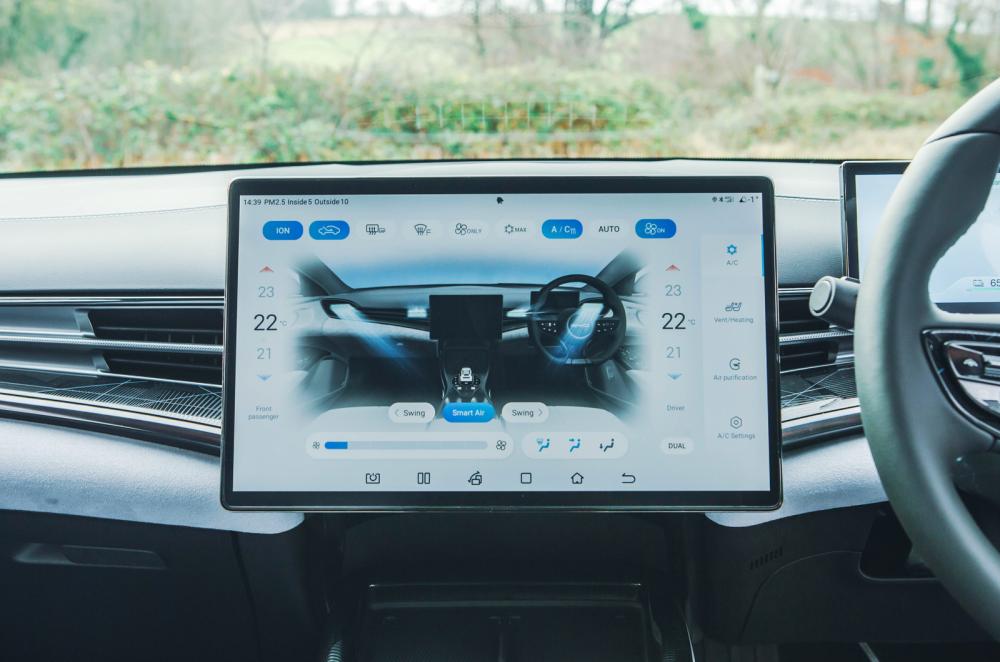 BYD Seal touschscreen