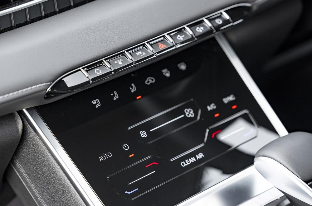 Chery Tiggo 4 climate controls