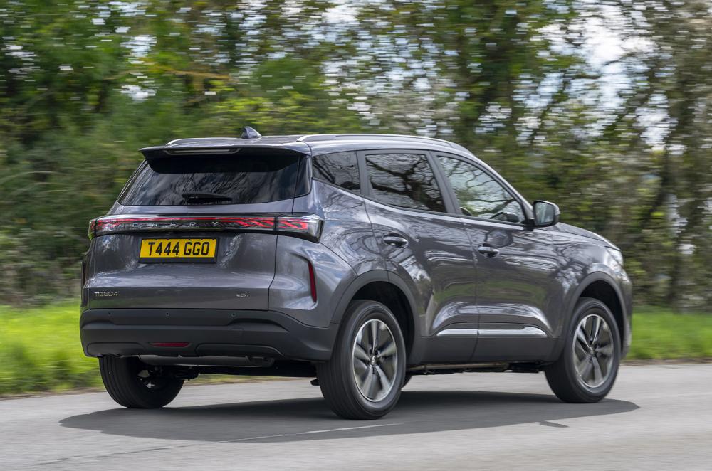 Chery Tiggo 4 driving rear right