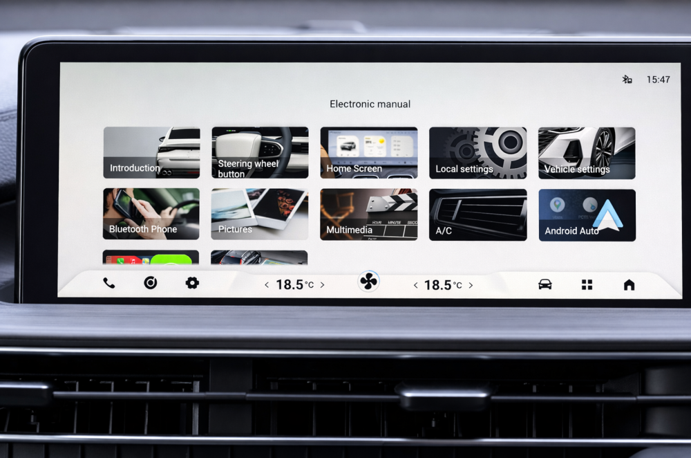 Chery Tiggo 4 touchscreen