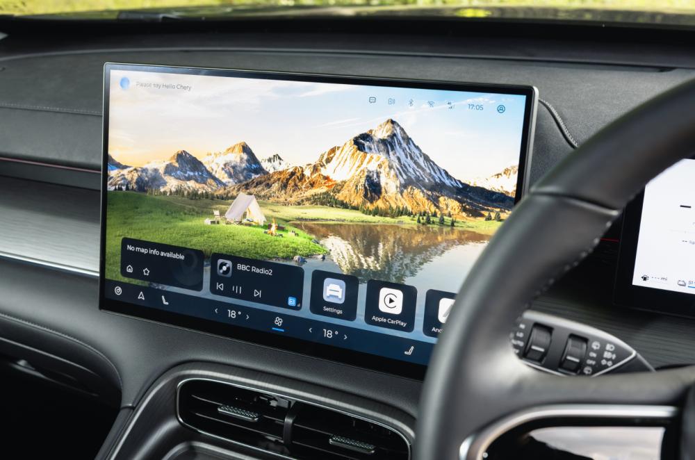 Chery Tiggo 8 touchscreen
