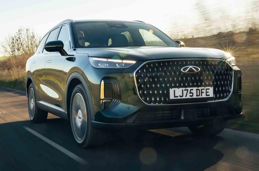 Chery Tiggo 9 dynamic front