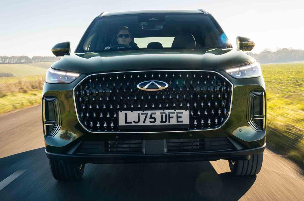 Chery Tiggo 9 front dynamic