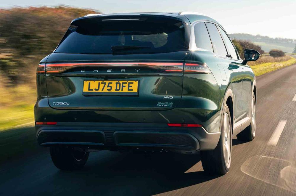 Chery Tiggo 9 rear dynamic