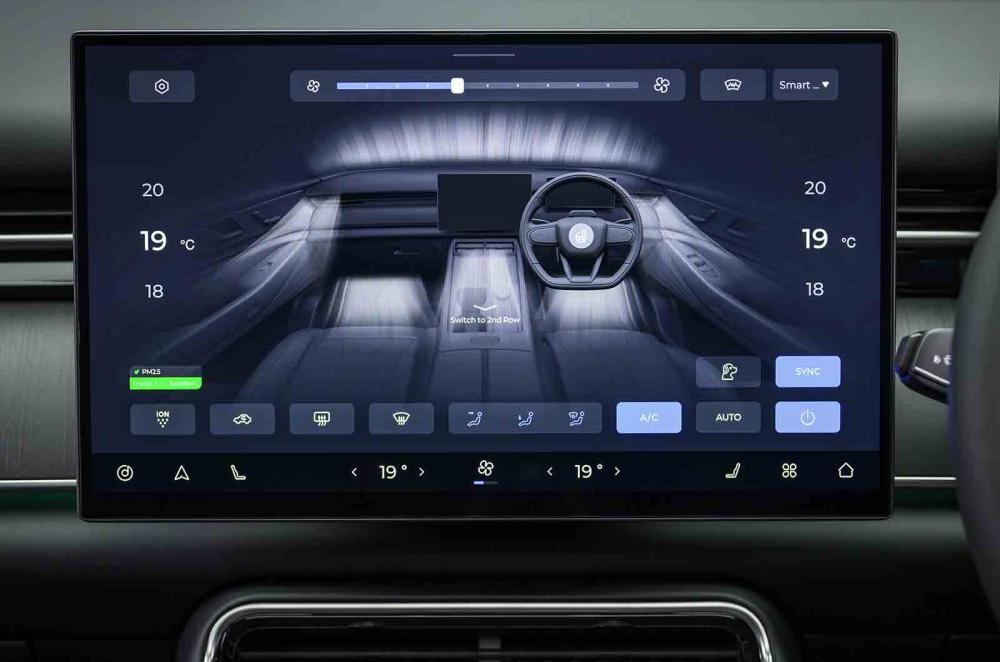 Chery Tiggo 9 interior details