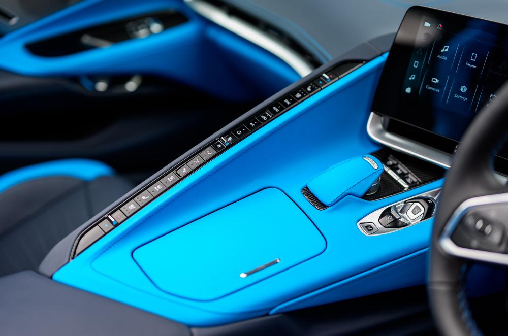 Chevrolet Corvette centre console