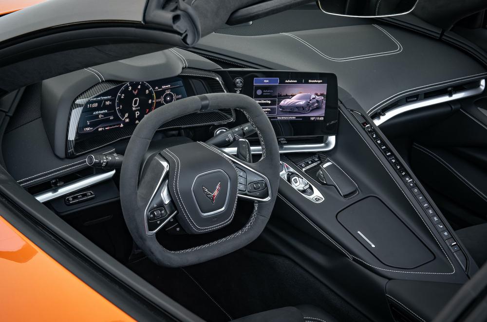 Chevrolet Corvette interior dashboard