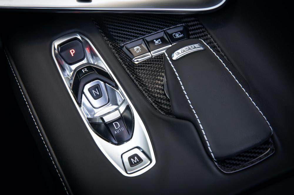 Chevrolet Corvette interior detail