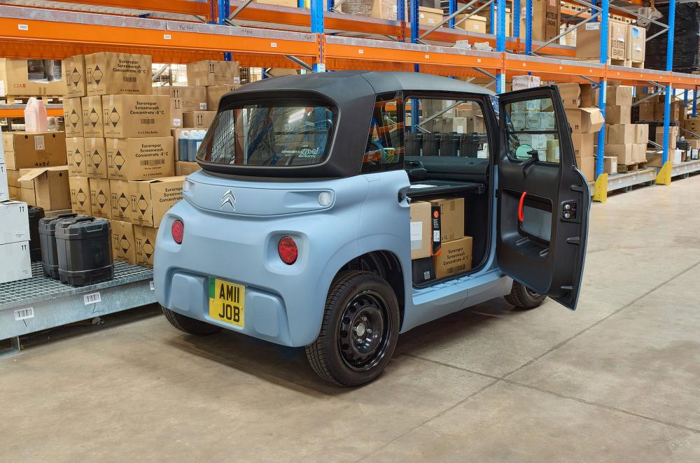 Citroen Ami Cargo 2022 rear right static door open