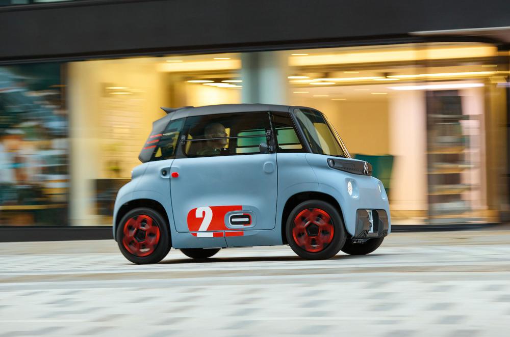 Citroen Ami right tracking