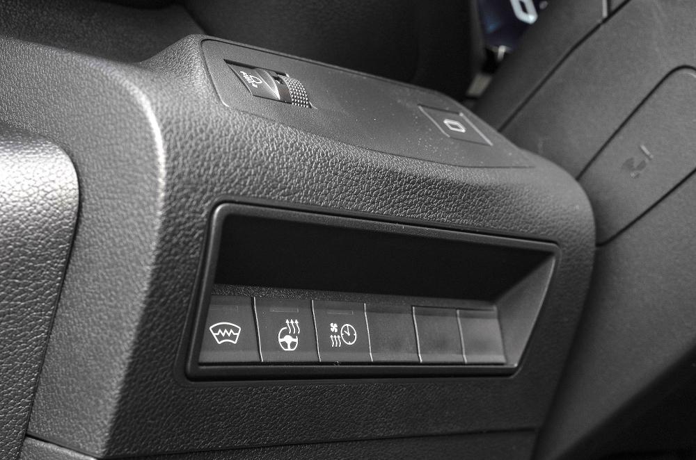 Citroën Berlingo Van interior detail