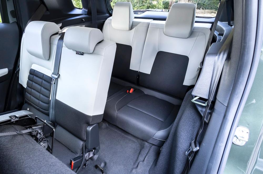 Citroën C3 Aircross back seats