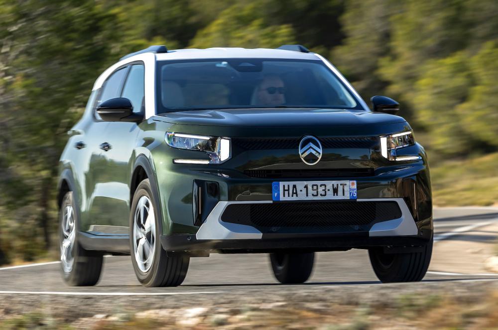 Citroën C3 Aircross front cornering