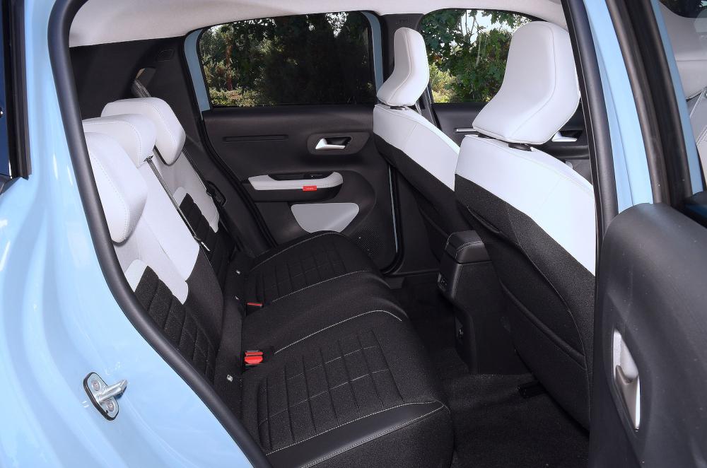Citroën C3 back seats