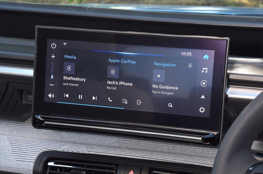 Citroën C3 infotainment touchscreen