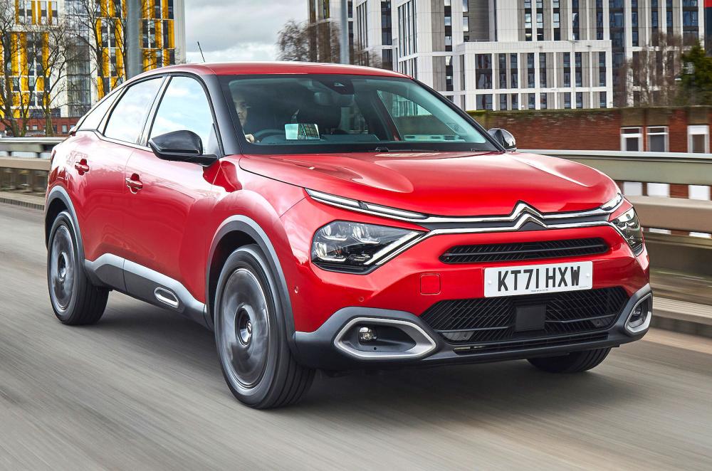 Citroen C4 front right driving