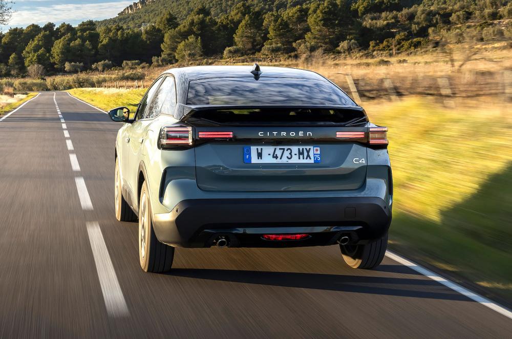 Citroen C4 rear left driving