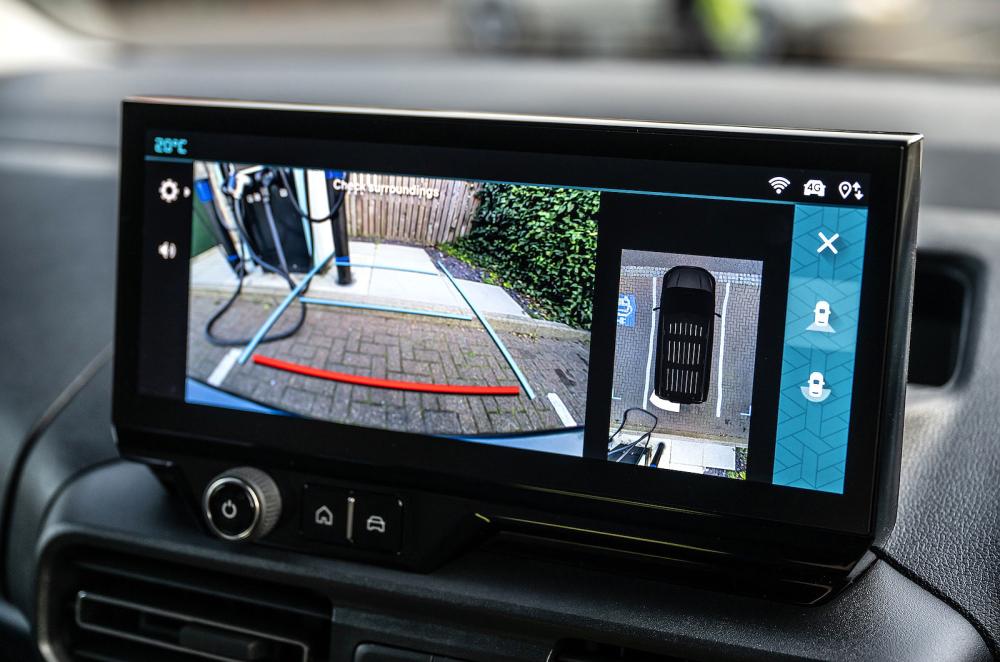 Citroën ë-Berlingo Van infotainment touchscreen