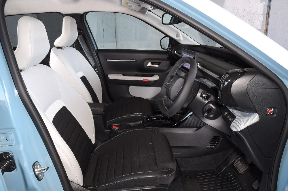 Citroën ë-C3 front seats