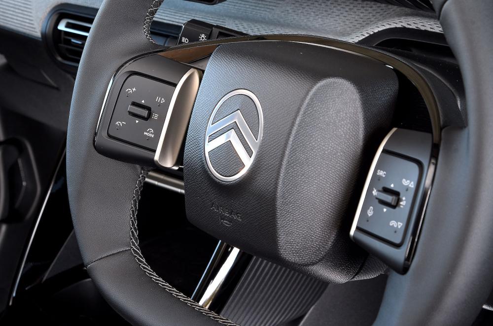 Citroën ë-C3 steering wheel