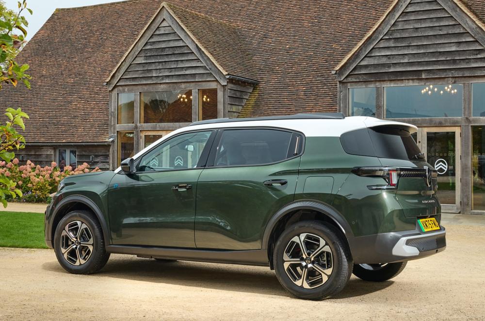 Citroën ë-C3 Aircross static rear left