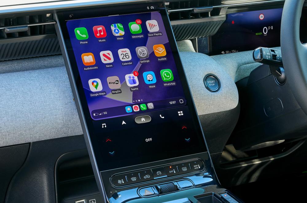 Citroën ë-C5 Aircross touchscreen