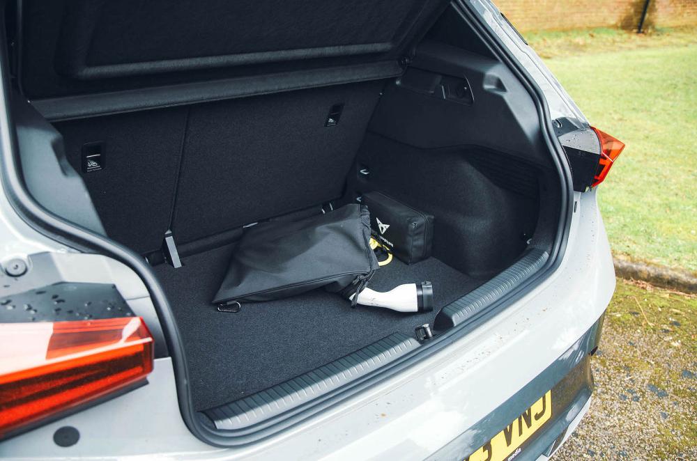 Cupra Born boot open