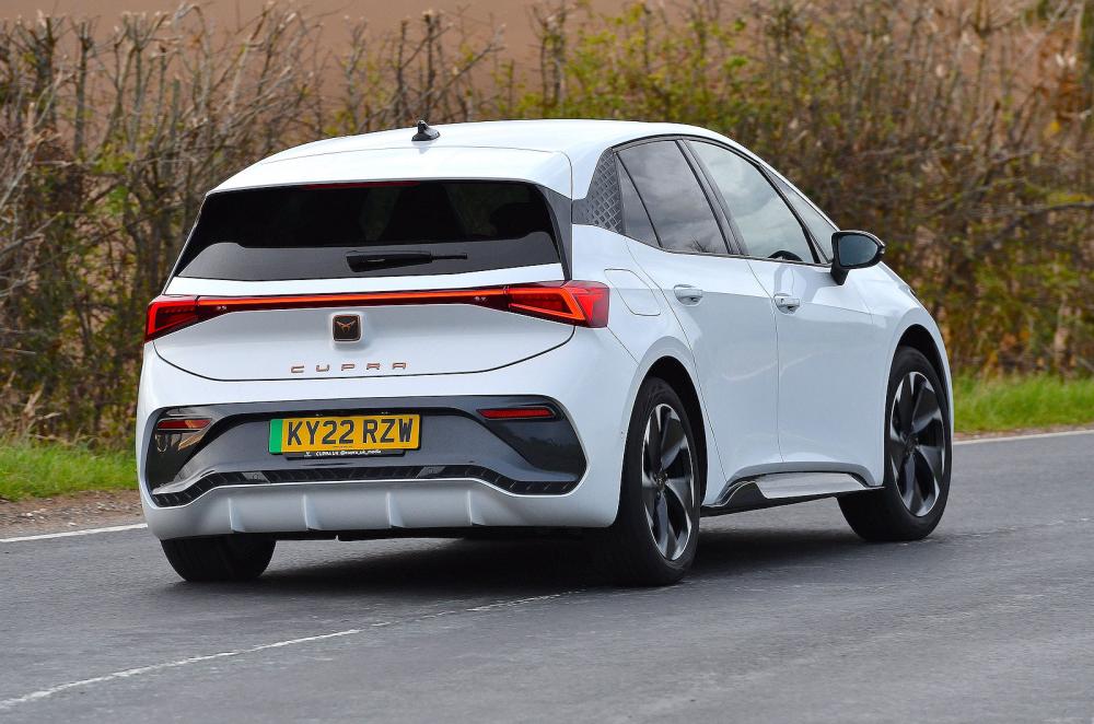 Cupra Born rear cornering