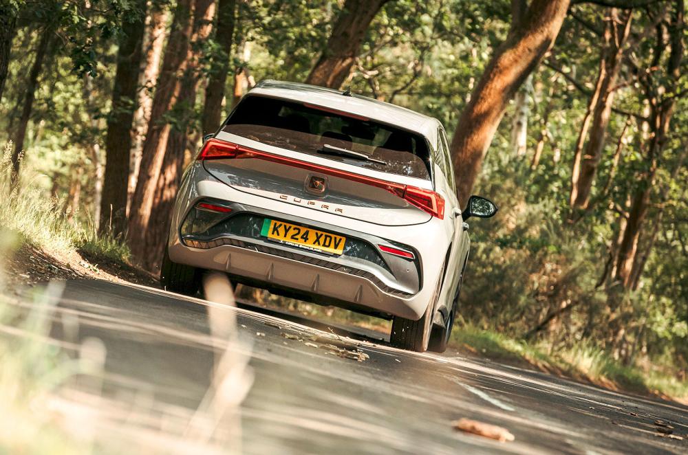 Cupra Born rear cornering